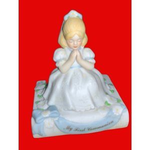 Enesco  First Communion Girl Religious Figurine
